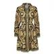 Robe trapèze Vintage pour femmes style Boho manches longues ample soirée Mini classique
