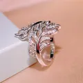 CAOSHI-Bague en cuir chevelu pour femme bijoux fantaisie accessoires de fête absorbe ouissant