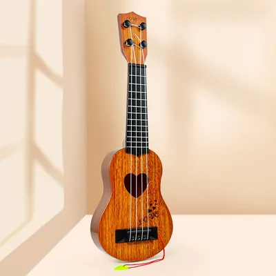 Mini guitare Ukelele classique à 4 cordes jouet pour enfants Instrument de musique éducation