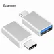 Adaptateur USB USB-C à USB 3.0 Type c OTG 2 pièces/lot pour Xiaomi Mi A1 5X Mi5X Mia1 Oneplus 3t 5