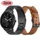 Bracelet en acier inoxydable + cuir véritable pour montre connectée Maimo Watch R GPS sport mode