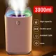 Mi-Humidificateur d'air 3L diffuseur d'huiles essentielles et d'arômes double buse avec