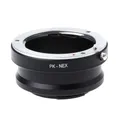 Adaptateur PK-NEX d'objectif de caméra annulaire numérique pour Pentax PK k-mount pour Sony NEX