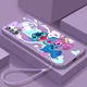 Stitch CAN o Cute Angel Phone Case Liquid Rope Cover Samsung Galaxy A73 A53 A33 A52 A32 A22