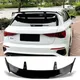 Spoiler Universel Carbone Surface ABS Type Générique Spoiler de coffre arrière pour Audi A3