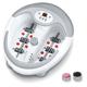 Beurer FB50 Foot Spa With Water Heater, Footbath With Infrared Light And Magnetic Therapy, 3 Pedicure Attachments, 5-Level Water Heater, Vibration, Bubble And Reflexology Massage Functions