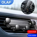 Olaf – Support universel de téléphone à gravité pour voiture Clip de ventilation Support GPS pour