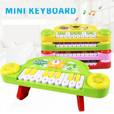 Mini clavier de piano électronique pour enfants jouets de piano pour enfants jouet musical avec 10
