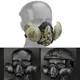 Masque de protection demi-visage masque à gaz pour paintball airsoft chasse CS fourmi hommes