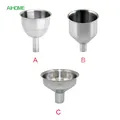 Mini Stainless Steel Bar Wine Flask Funnel Small Mouth Funnels for Filling Hip Flask Beer Liquid Bar