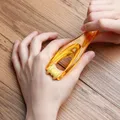 1 pièces 2 rouleaux masseur de doigt Mini masseur de articulations de doigt avec poignée élastique