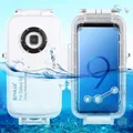 PULUZ-Étui de plongée sous-marine étanche pour Samsung Galaxy S9 S9 + 40m 130 pieds prise de