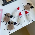 Doux En Peluche Poupée Porte-clés Créatif Peluche Sac À Dos Décoration Simple Mode Chauve-Souris En