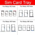 Support de plateau de carte Sim pour Meizu Meilan M2 M3 M5 M6 Note M571c Sim Micro lecteur carte