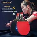 TIBHAR – raquette de Tennis de Table édition LIQIAN palette de Ping-Pong en bois d'ébène 5 plis