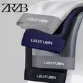 ZRZB-Sous-vêtements 3D en pur coton pour homme caleçon élastique absorbant l'humidité grande