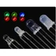 50pcs!!! 3mm 5mm LAMPE À LED perles diode électroluminescente indicateur F3 F5 ROUGE vert et bleu