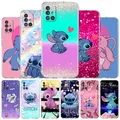 Coque souple Stitch Love Kd'appareils Angel pour Samsung Galaxy coque de smartphone A52 A12 A32