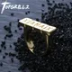 TOPGRILLZ – bagues pour hommes bijoux de haute qualité en cuivre plaqué or Hip Hop Rock breloque