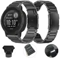 QuickFit – Bracelet en alliage de titane pour Garmin Forerunner 955 935 945 LTE S62 S60 en acier