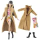 NK-Ensemble manteau et bottes noires pour Barbie Butter vêtements d'hiver décontractés accessoires