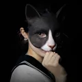 Masque de Cosplay pour Femme Masques de Carnaval d'Halloween Masques de Tim ade Jeu de Sexe pour