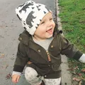 Bonnet en coton doux pour bébé nouveau-né bonnet chaud pour l'hiver bonnets d'automne pour