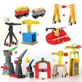 Accessoires de voie ferrée en bois toutes sortes de jouets de Train grue magnétique adapté à