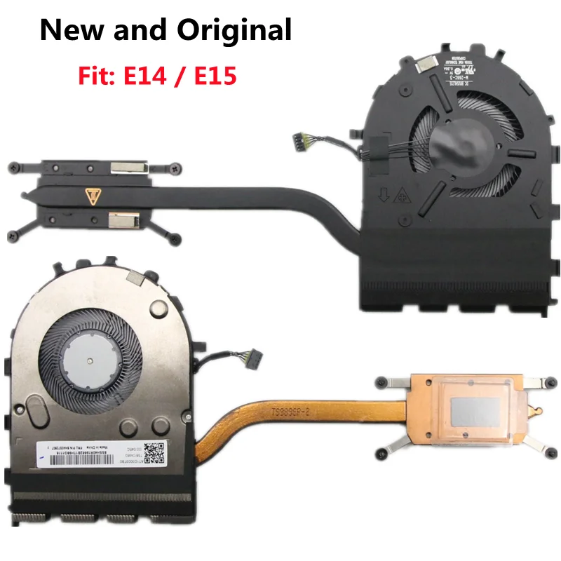 Ventilateur de refroidissement pour ordinateur portable Lenovo ThinkPad E14 E15, refroidisseur de processeur UMA, refroidisseur de refroidisseur pour ordinateur portable 5H40S72906 5H40S72907, nouveau
