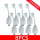 Têtes de brosse à dents pour Philips Sonicare e-series 8 pièces Essence Elite Advance HX9500