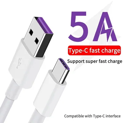 Câble USB Type-C Smile pour Huawei 5A/P30/P20 Pro/Lite/Mate 30/20/10 Pro/P10 Plus Lite super