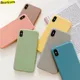 Coque souple en silicone pour iPhone compatible modèles 6 S 6 S 7 8 11 Pro Max Mini X XS