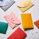 Kit de Mini enveloppes colorées rétro 20 pièces pour carte de vœux d'invitation de mariage 2.8x4