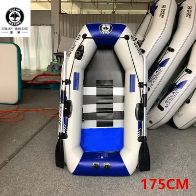 Kayak gonflable en PVC avec accessoires gratuits bateau de pêche unique sports nautiques de plein