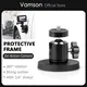 Vamson-Support de caméra magnétique pour GoPro Fore10 9 8 Insta360 DJI Osmo Action Camera