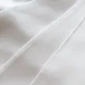 Tissu en sergé pur pour chemise de vêtements pour femmes tissu blanc naturel grille pour robe