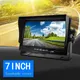 Moniteur de voiture 7 pouces TFT LCD pare-soleil écran de vue arrière 12V/24V pour caméra de