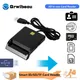 Grwibeou – lecteur de carte SIM intelligent pour cartes bancaires IC/ID EMV SD/TF MMC USB