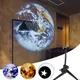 Lampe de budgétaire de terre de lune étoilée veilleuse LED aste par USB lampe de projection de