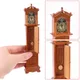 Maison de poupée Miniature en bois 1:12 horloge grand-père modèle de meubles pour décoration de