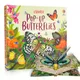 Usborne-Livre de nettoyage d'images de papillons pop-up pour enfants rabat 3D livre