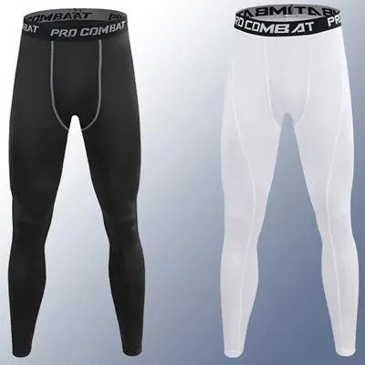 Collants de sport respirants pour hommes pantalons de course pantalons de fitness pantalons