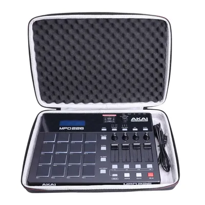 LTGEM-OligHard Case pour AKai Professional MPD226 USB 16-Pad Acity I Pad Contrmatérielle