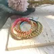 KKBEAD-Bracelets tressés faits à la main pour femmes bijoux en cuivre plaqué or perles livraison