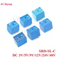 2pcs Relais SRD-03VDC-SL-C SRD-05VDC-SL-C SRD-09VDC-SL-C SRD-12VDC-SL-C SRD-24VDC-SL-C