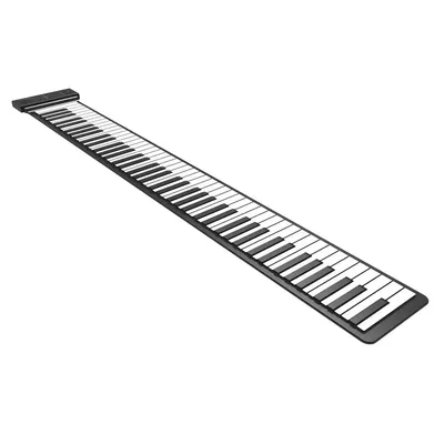 Piano numérique flexible à enrouler clavier électronique pliable en silicone haut-parleur intégré