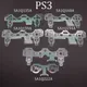 Contrôleur pour PS3 Dualshock 3 50 pièces SA1Q135A 160A 159A 194A contrôleur de Film conducteur