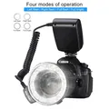 Phares LED pour appareils photo Dlsr flash photo flash Partenaires et annulaire flash flash IL