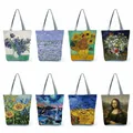 Van Gogh – sacs à main peinture à l'huile pour femmes fourre-tout de voyage de mode artistique