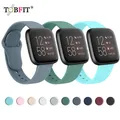 Bracelet de rechange Sport en Silicone pour Fitbit Versa 4 3 2 1 SE pour Fitbit Versa Lite/Sense 2